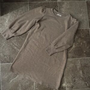 Cherish Taupe Crewneck Sweater